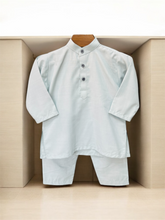 Light Blue Kurta Shalwar Set